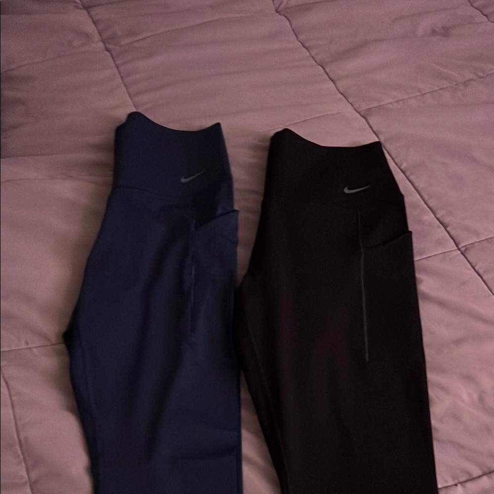 Nike Universe Active Leggings - Black and Navy